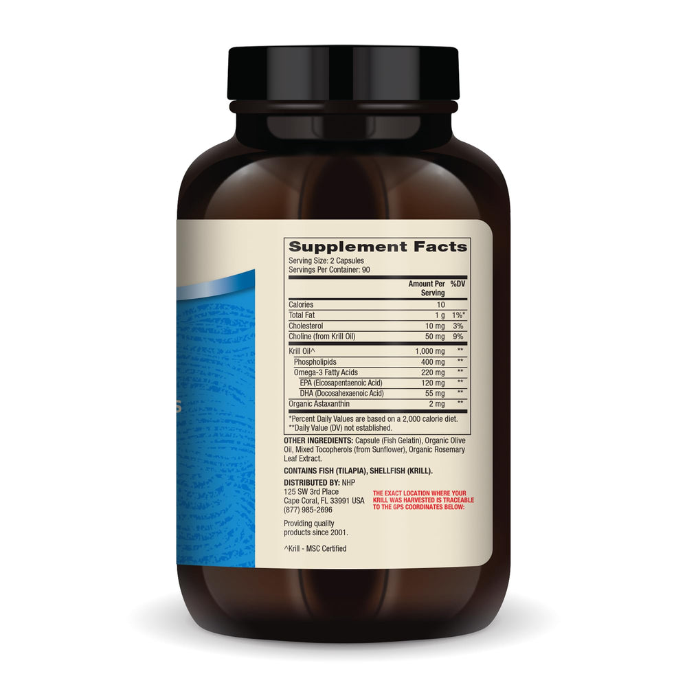Dr. Mercola Krill Oil capsules close-up with smooth coating.