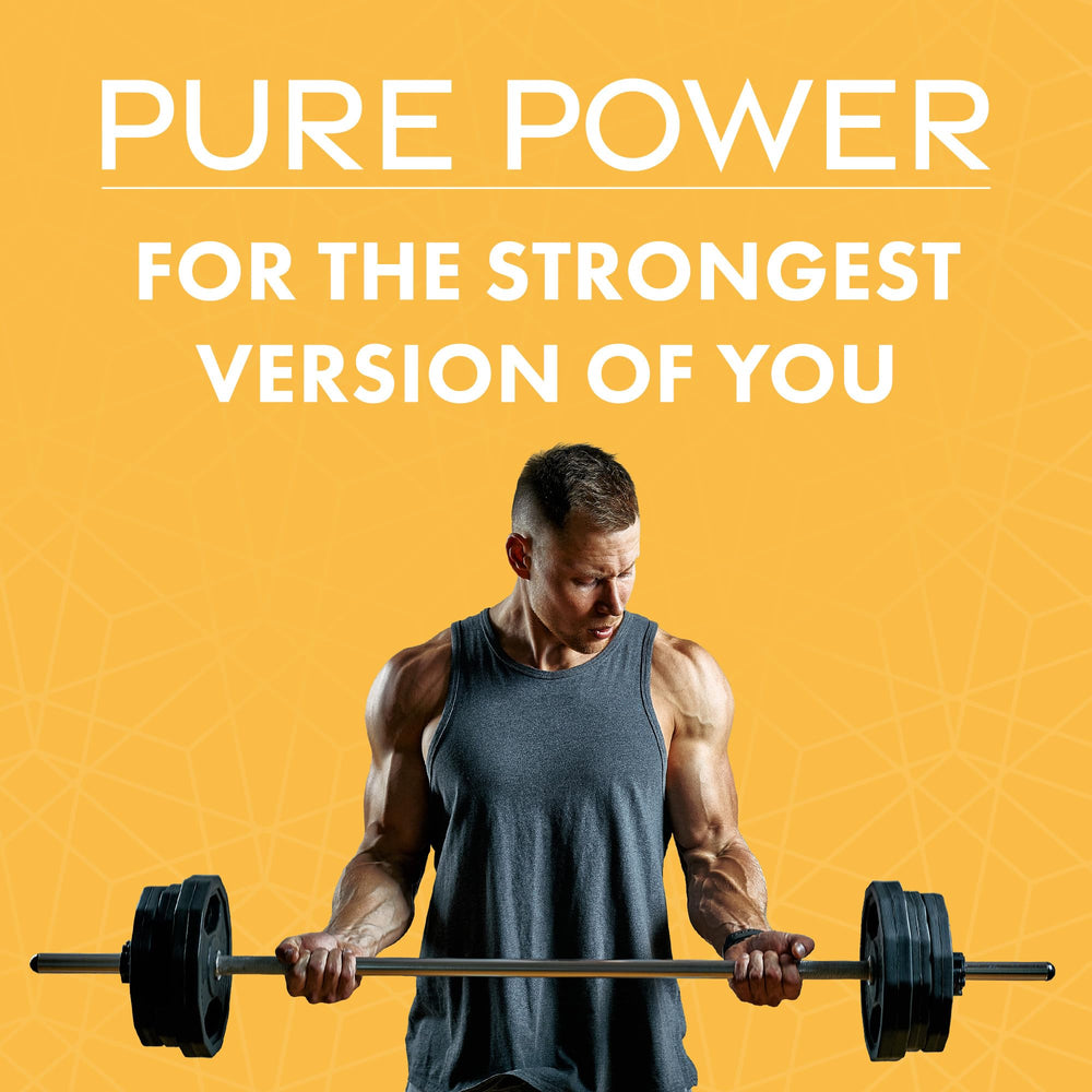 Boxed Dr. Mercola Pure Power bar ready to enjoy between activities on the go.