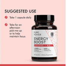 Dr Mercola Pure Power ginseng root image suggests natural energy support