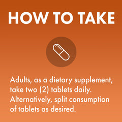 Two-capsule serving of Dr. Mercola supplement for daily Vitamin C