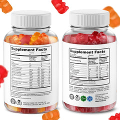 DR. MORITZ Kids Multivitamin Gummies orange close-up for daily energy