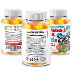 Kids happily snacking DR. MORITZ gummies during a snack time