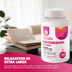 DR. MORITZ Magnesium Gummies bottle on desk ready for bedtime routine