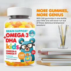 DR. MORITZ gluten-free vegan omega-3 gummies on white