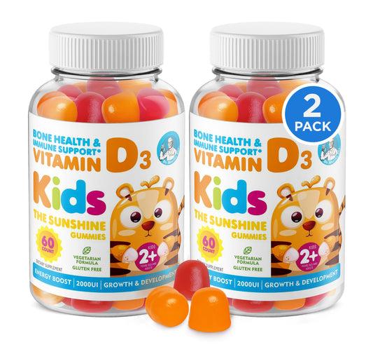DR. MORITZ Vitamin D Gummies bottle with 120-count pack, supports daily vitamin D intake