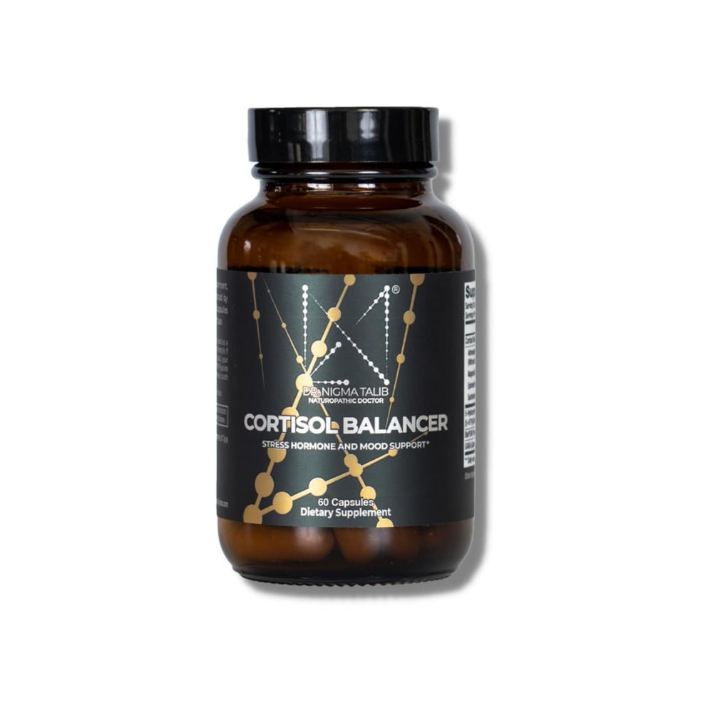 DR. NIGMA Cortisol Balancer bottle supports a calmer daily routine