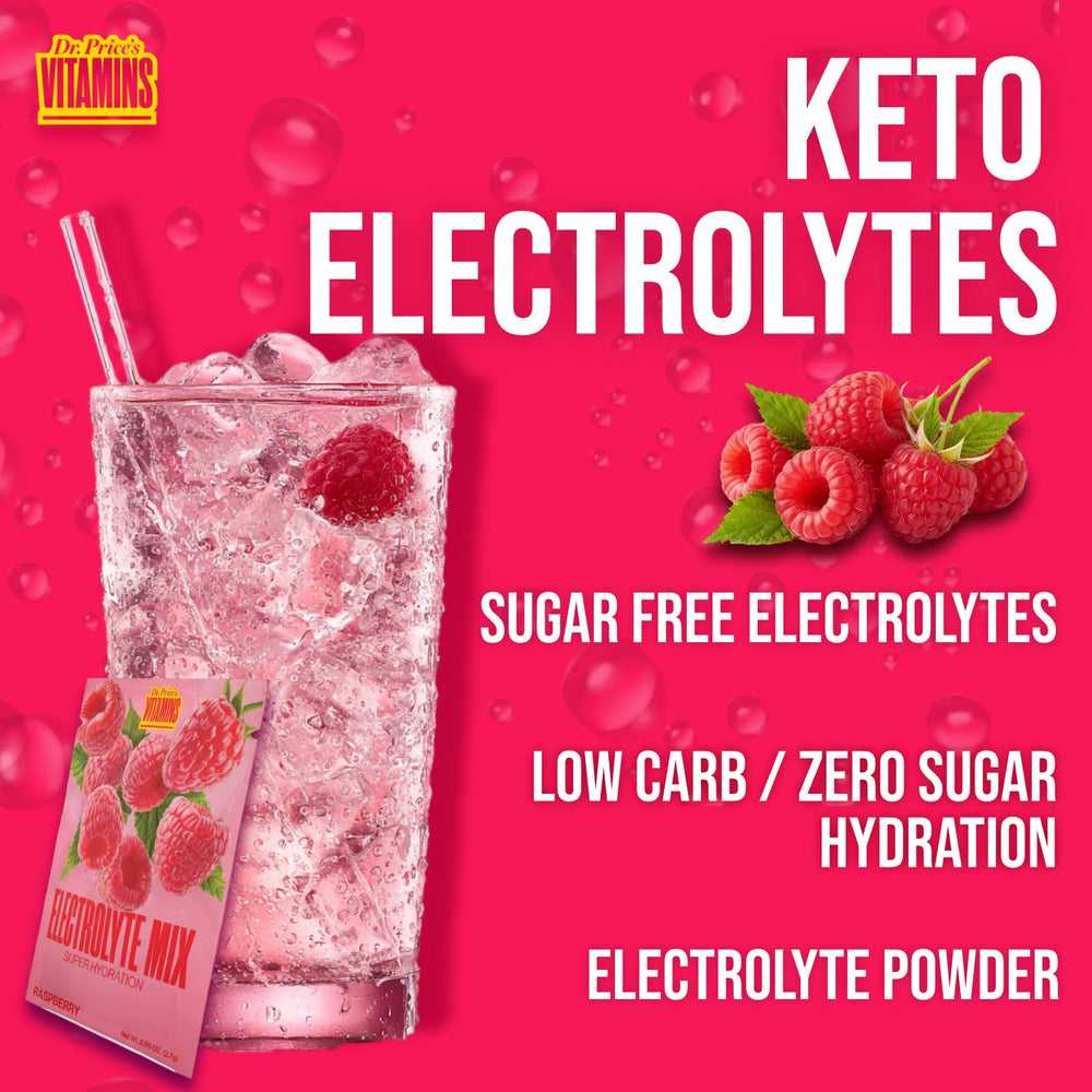 Dr. Price's Electrolytes travel-pack ready for outdoor activity