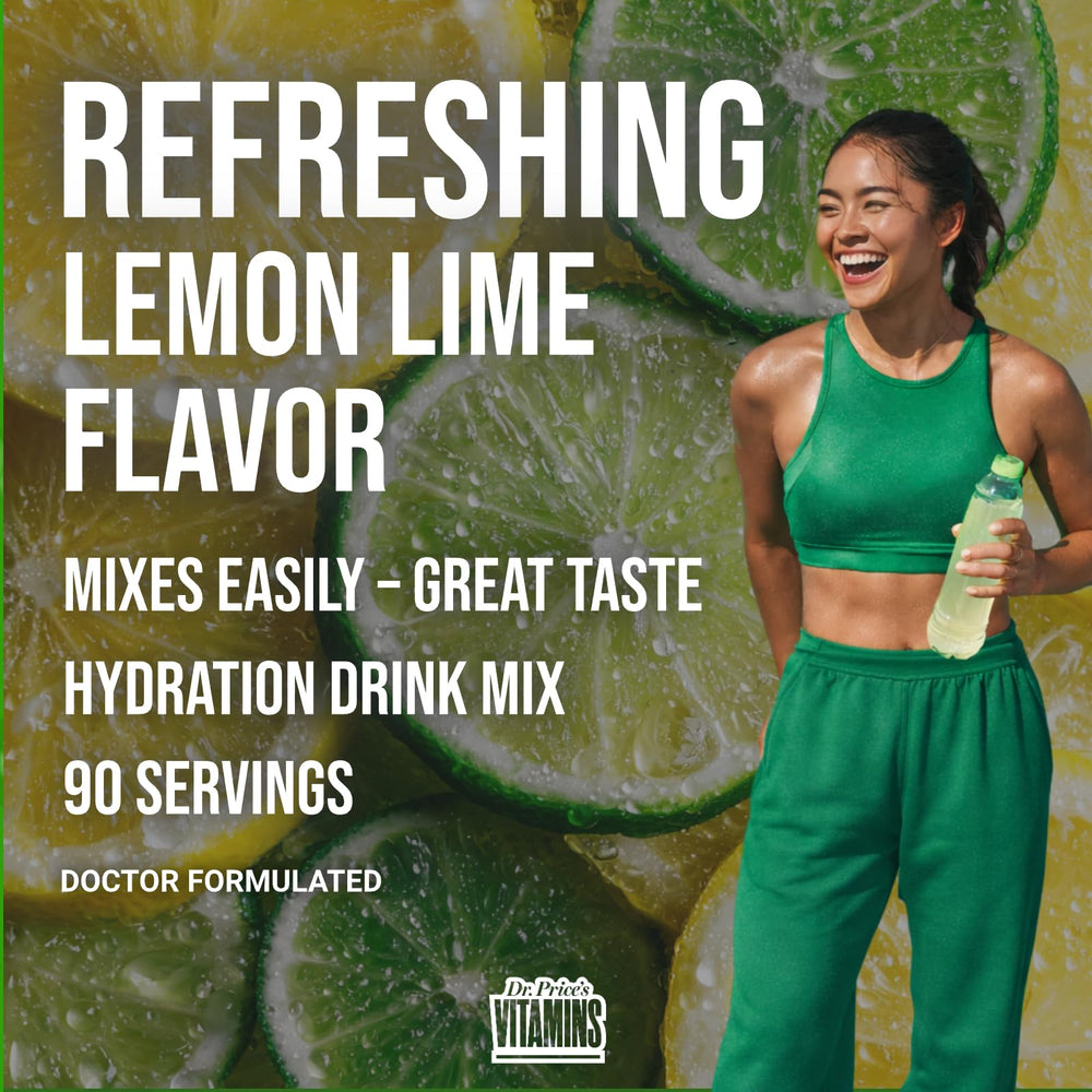 Zero sugar and keto-friendly Dr. Price's Electrolytes packaging displayed.
