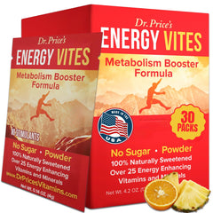 Dr. Price's Energy Powder packet sticks for on-the-go energy support