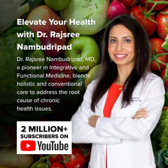 Dr. Rajsree Digestive Enzyme Pro gluten-free and dairy-free packaging highlight