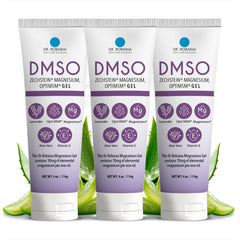Dr Robaina DMSO Lavender Gel bottle close-up for cooling refresh