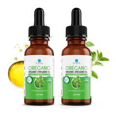 Dr. Robaina Organic Oregano Drops bottle ready for daily use with pre-diluted formula