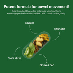 Easy Go Bowel Mover packaging reflecting simple, natural colon health in a daily-use format.