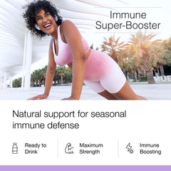 Dr. Schulze's Herbal Shot label close up highlights vegan gluten-free non GMO traits