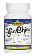 DR. SHEN'S Yin Chiao bottle front for daily immune support and seasonal wellness.
