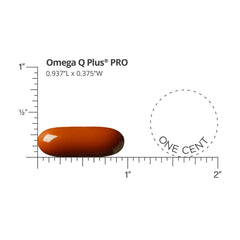 Dr. Sinatra Omega Q Plus PRO label detail highlights CoQ10 and resveratrol content.