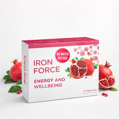 Dr. T Iron Force front view packaging for quick daily support