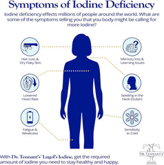 Dr. Tennant's iodine with fulvic acid, selenium, and zinc for better uptake.