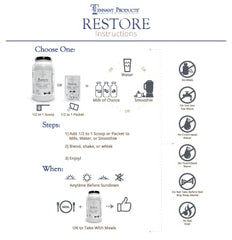 Close-up of vanilla flavor and smooth texture in a shake