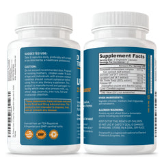 Dr. Tobias Liver Cleanse dosage three capsules image illustrates simple daily plan.