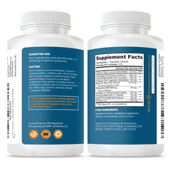 GMP seal on Dr. Tobias Lung Health label signaling quality and safety
