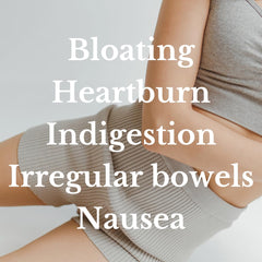 Label details on Dr. Tummy highlighting vegan formulation and ingredients.