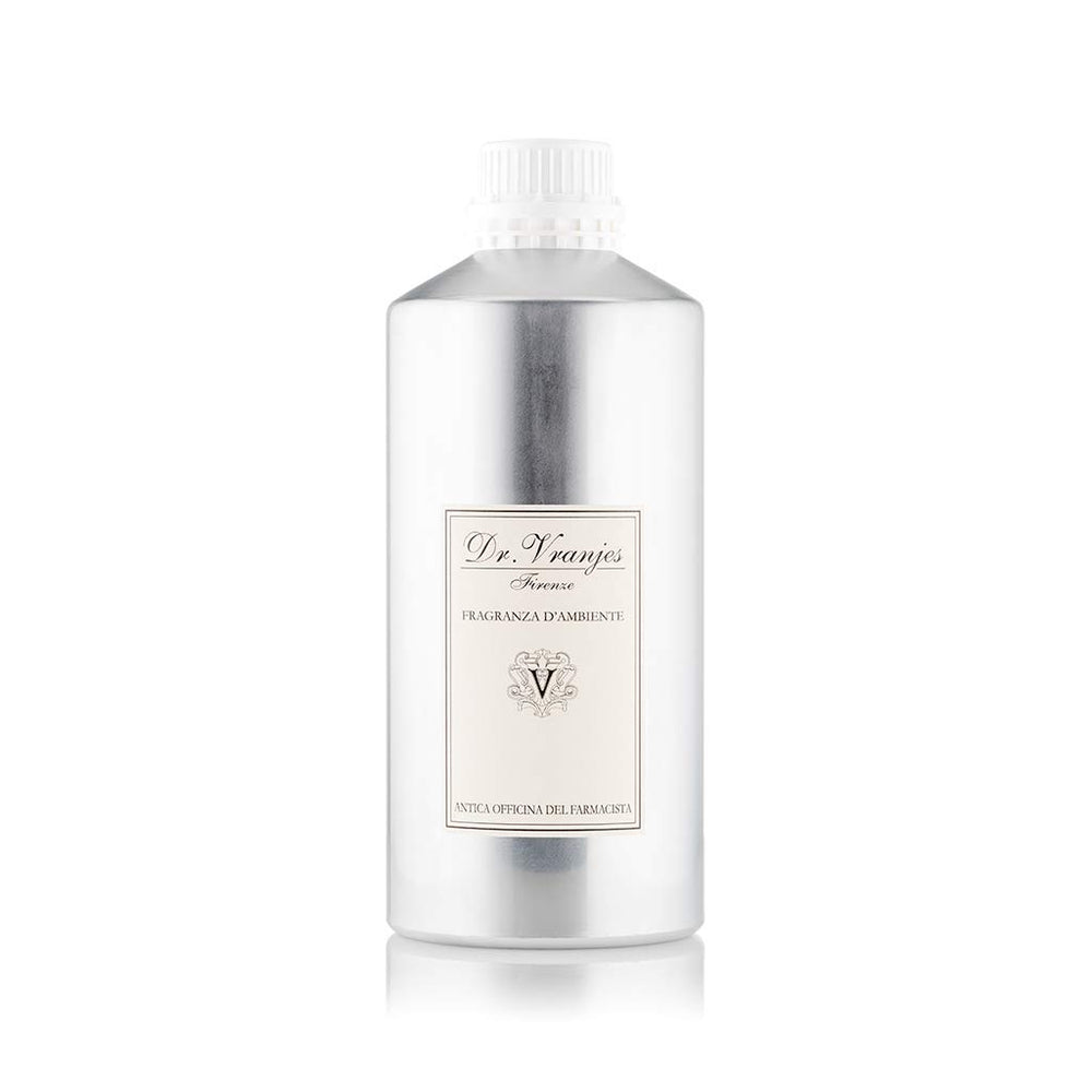 Dr. Vranjes Ginger and Lime diffuser refill bottle highlighting warm citrus ambience for home fragrance.