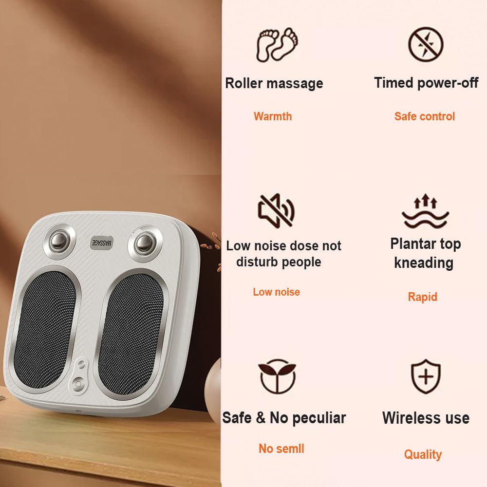 DR. WELL rechargeable battery enables cordless operation for flexibility.