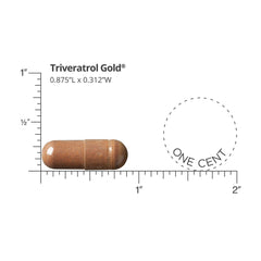 Capsules closeup of Dr. Whitaker's Triveratrol Gold for daily antioxidant routine