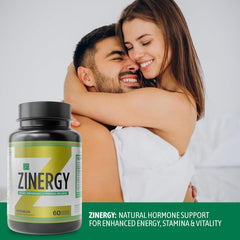 Dr. Zisman ZinERGY packaging on shelf signals premium natural energy support