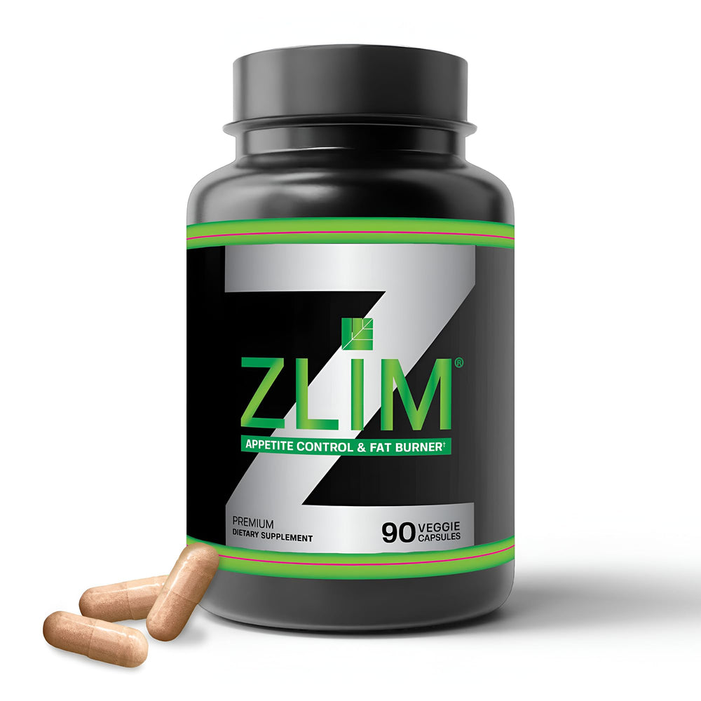 Dr. Zisman ZT Slimming Tea Zlim appetite bottle shows natural ingredients for daily support