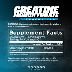 Creatine Monohydrate powder close-up highlighting unflavored formula for mixability