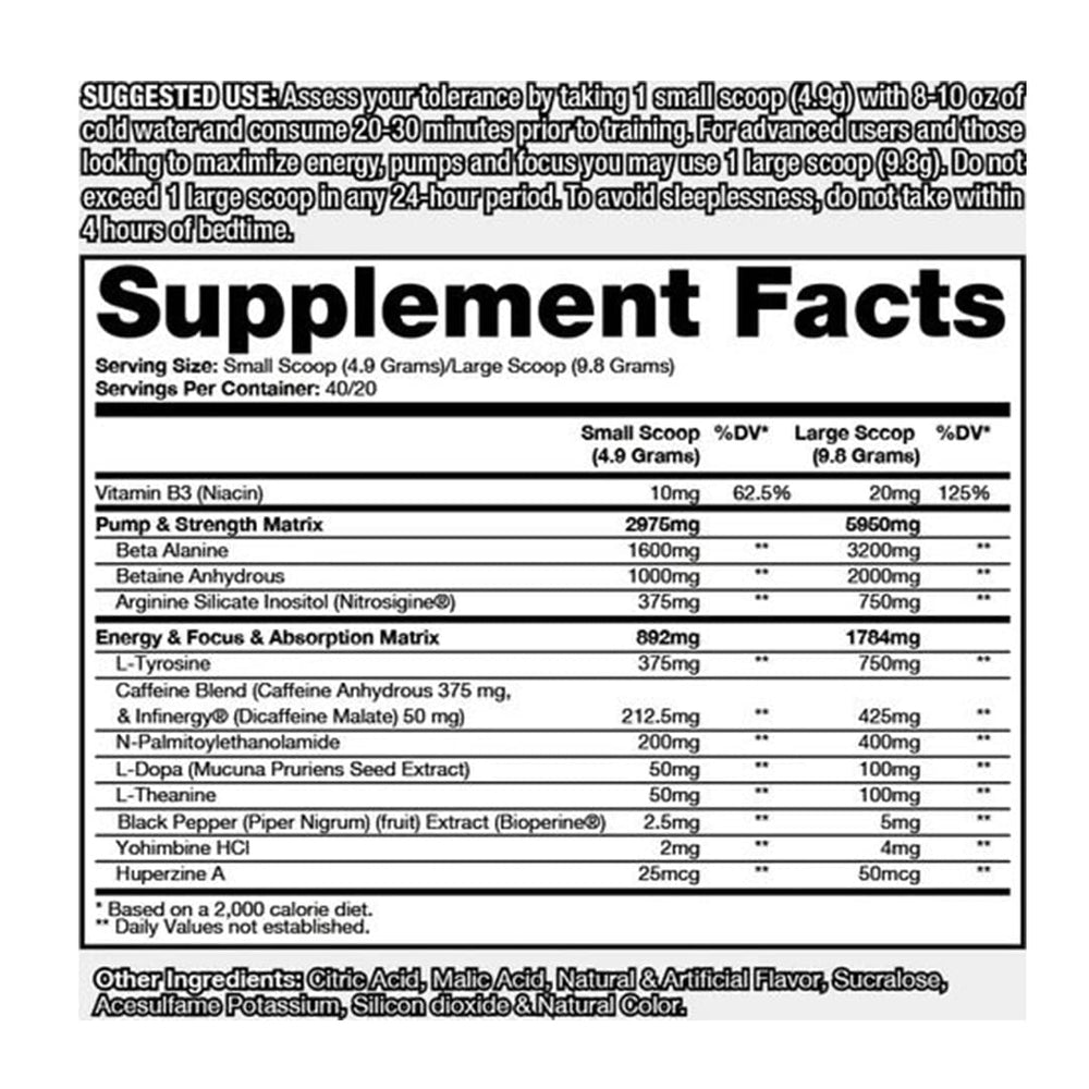 DRAGON PHARMA Venom Extreme bottle label closeup highlights science-backed ingredients.