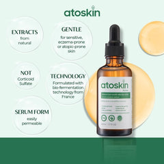 Dratoskin Serum packaging with backlit label signaling premium care