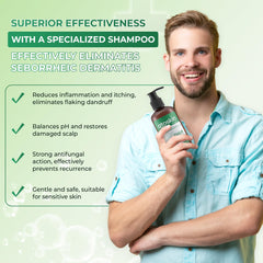 dratoskin shampoo 3pack scalp care visual suggesting clarity and calmness