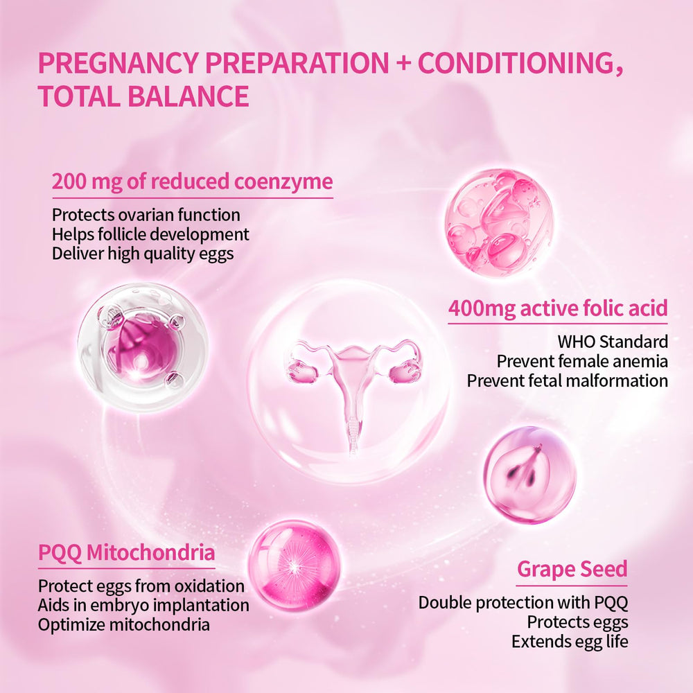 DR.AUSTIN fertility support concept with eggs and energy imagery