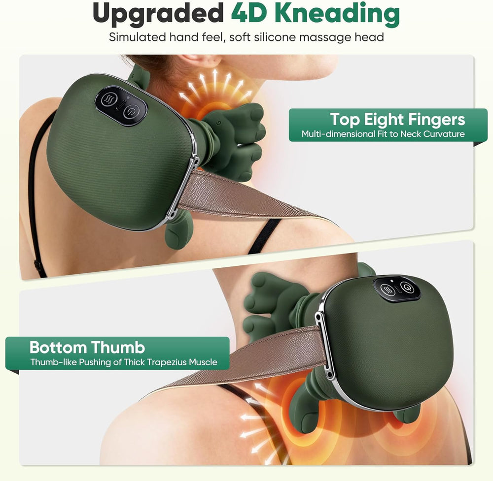 DR.BUNORDLE three massage modes adjust rhythm while maintaining steady pressure.