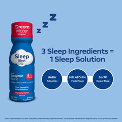 Dream Water Nighttime Nectar travel pack ideal on the road for better nights.