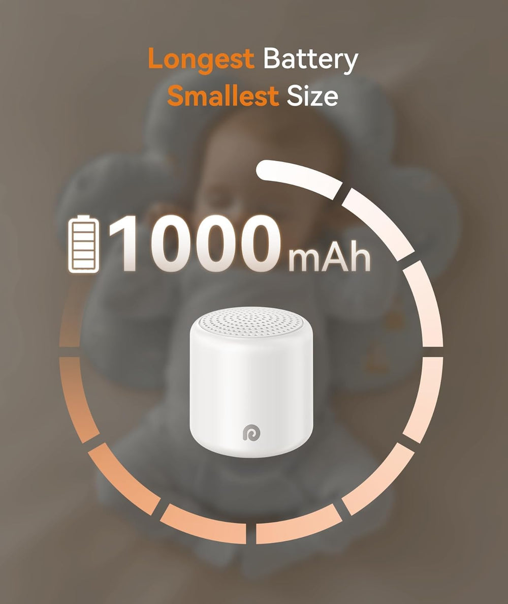 Dreamegg Pocket Sleep with 16 sounds to tailor bedtime ambience.