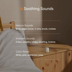 Dreamegg Pocket Sleep delivers powerful sound with adjustable volume for any setting.