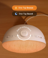 Dreamegg Sunrise 2 29 soothing sounds enrich bedtime routines.
