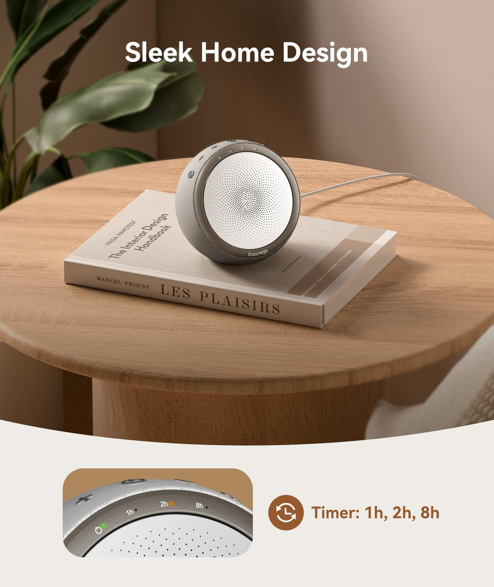 Dreamegg travel-ready design fits small spaces while traveling.