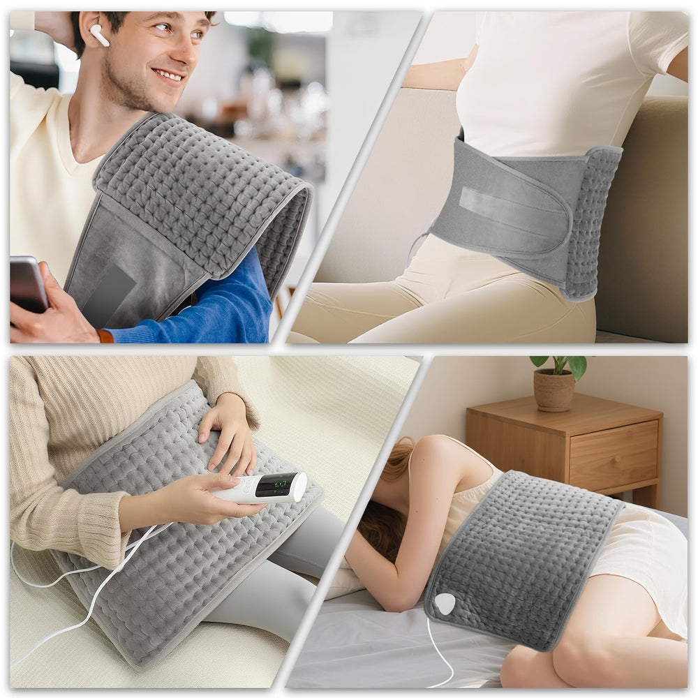 DREAMSOME heating pad in office setup delivers convenient warmth during work