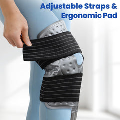 DREAMSOME universal-fit wrap with elastic bands provides secure post-surgery coverage