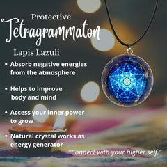 DREMINOVA orgonite pendant energy generator supports mindful rituals.