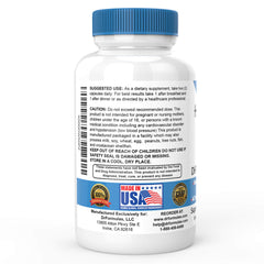 HairOmega DHT Blocker ingredients list featuring Saw Palmetto and Beta-sitosterol.