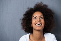 HairOmega DHT Blocker vitamin blend closeup for hair nourishment.
