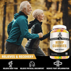 DriRaych hemp gummies hand-held shows chewy texture and bite for quick wellness.