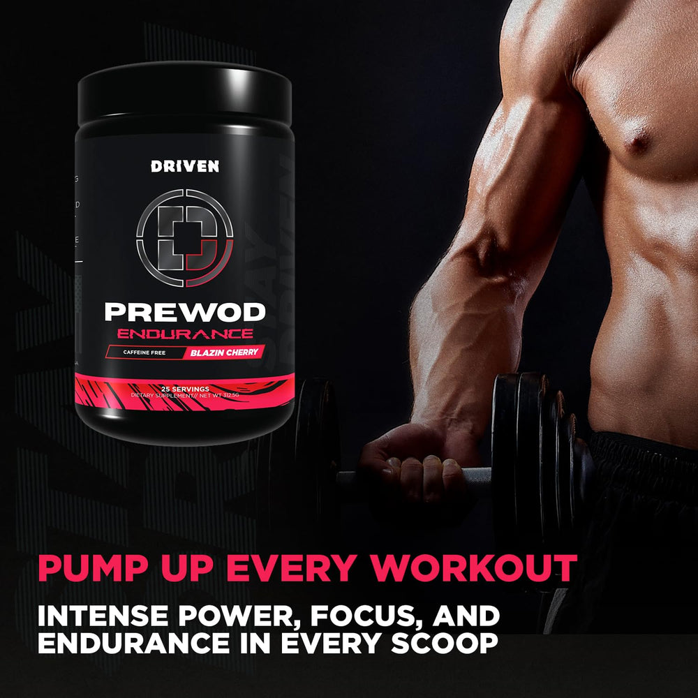 Driven PREWOD endurance force complex helps reduce fatigue during training.