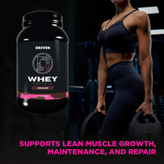 Driven WHEY digestive enzymes blend for improved absorption and digestion.